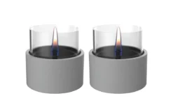 Tenderflame Tischfeuer Breeze, ca. Ø10 cm, 2er-Set