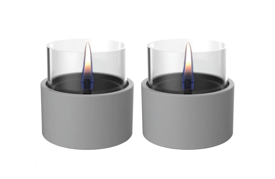 Tenderflame Tischfeuer Breeze, ca. Ø10 cm, 2er-Set