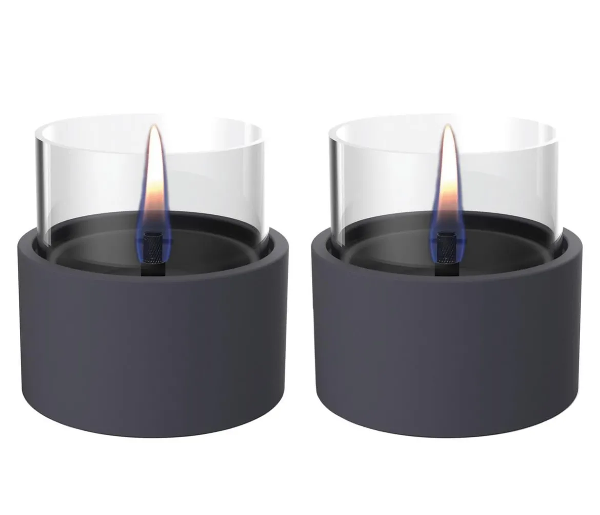 Tenderflame Tischfeuer Breeze, ca. Ø10 cm, 2er-Set
