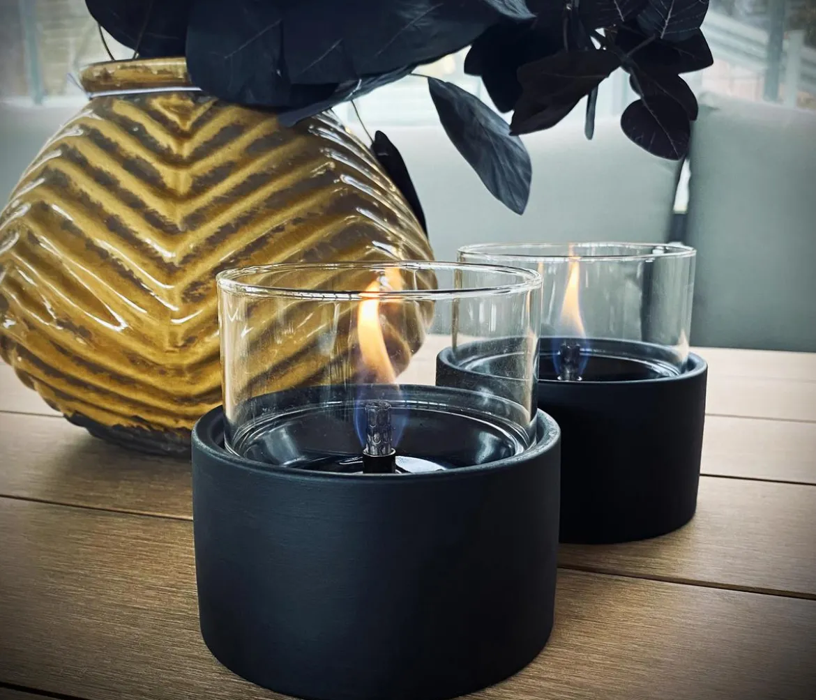 Tenderflame Tischfeuer Breeze, ca. Ø10 cm, 2er-Set