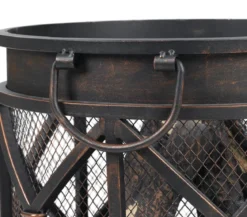 tepro Feuerstelle/ Feuerkorb Gracewood, ca. Ø42/H53 cm