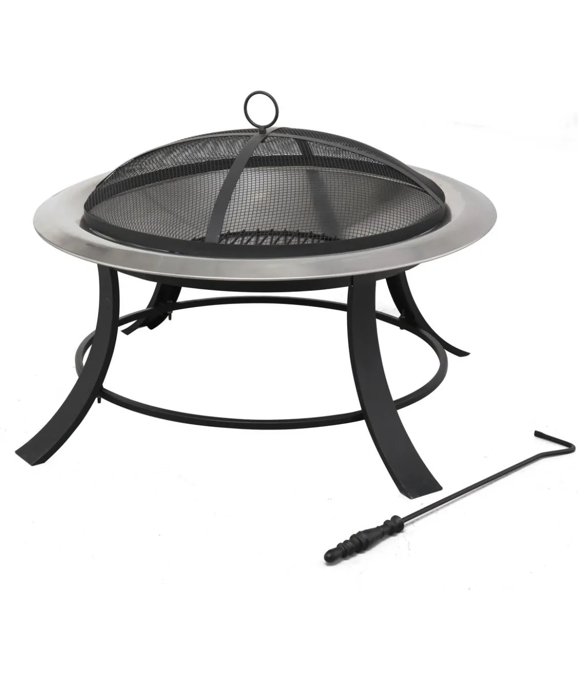 tepro Feuerstelle Silver City, ca. Ø74/H50 cm