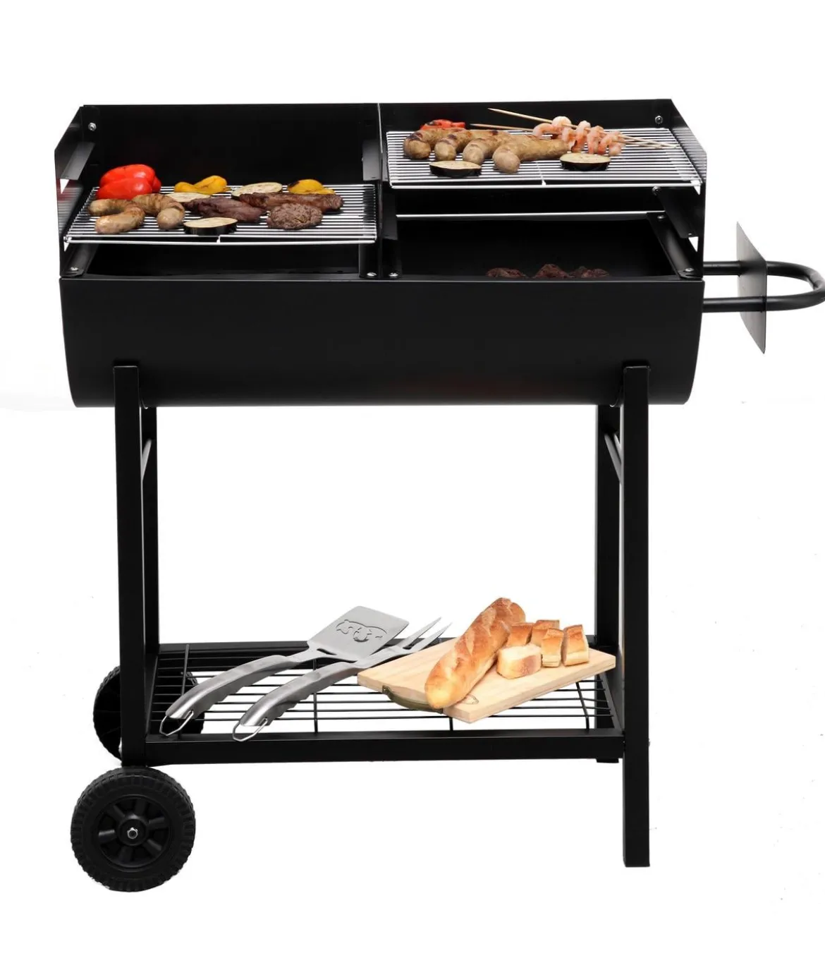 tepro Holzkohle-Grillfass Detroit