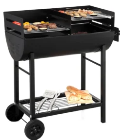 tepro Holzkohle-Grillfass Detroit