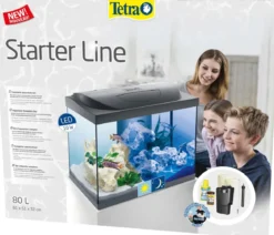 Tetra Aquarium-Set Starter Line LED, 80 l, ca. B62/H52/T33 cm