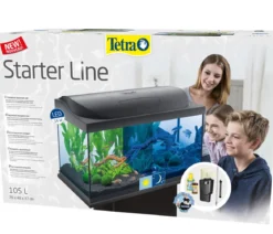 Tetra Aquarium-Set Starter Line LED, 105 l, ca. B76/H48/T37 cm