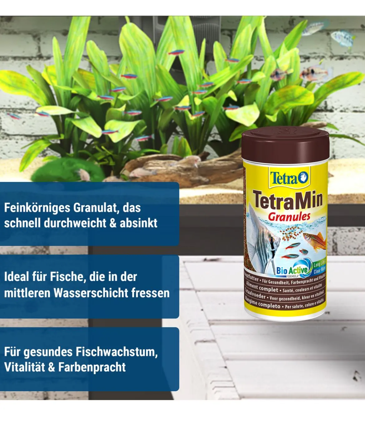 Tetra Fischfutter TetraMin Granules