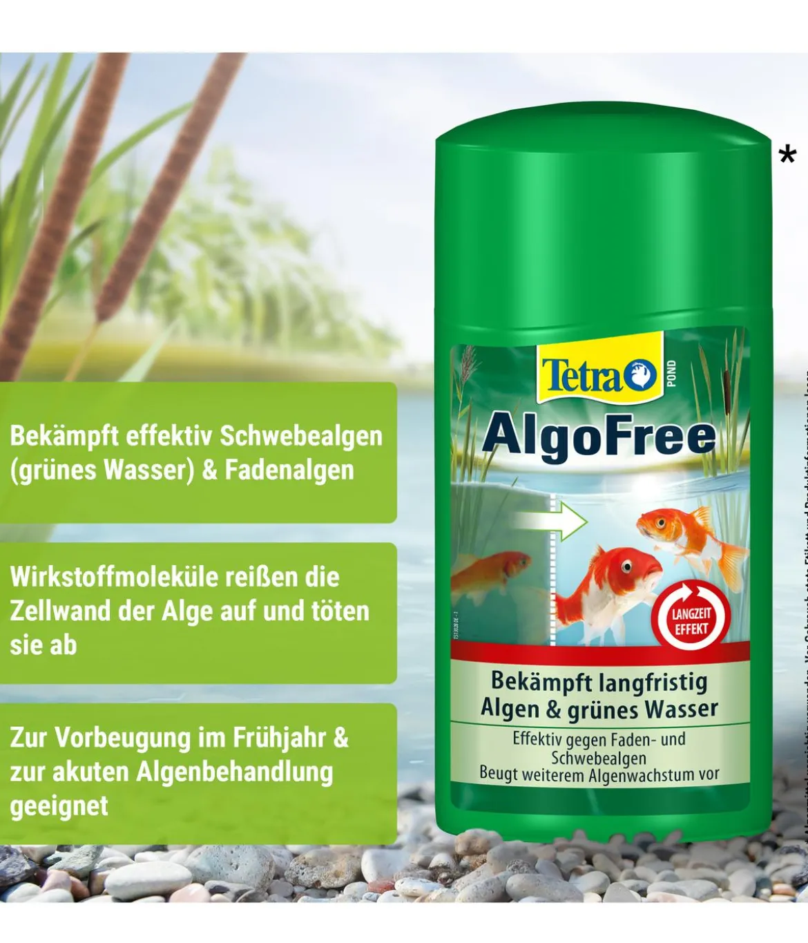 Tetra Pond AlgoFree, Algenmittel