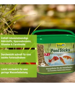 Tetra Pond Sticks, Fischfutter