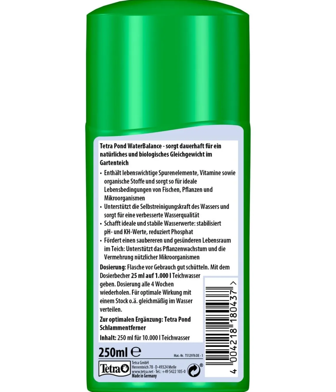 Tetra Pond WaterBalance, Teichwasserpflege, 250 ml