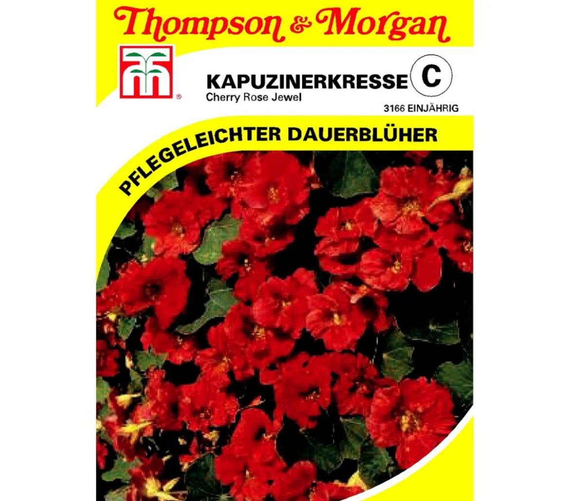 Thompson & Morgan Samen Kapuzinerkresse 'Cherry Rose Jewel'