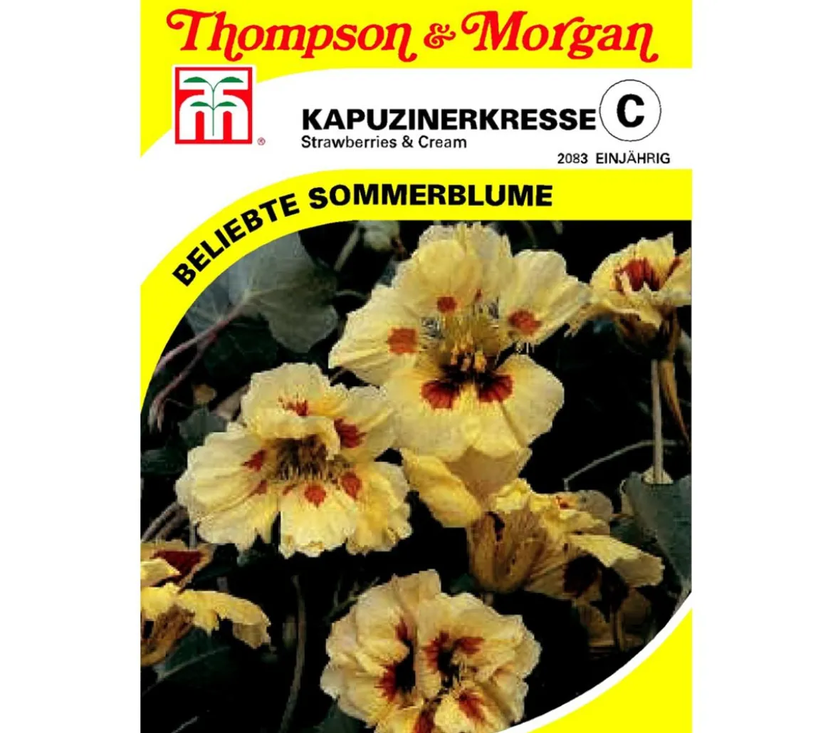 Thompson & Morgan Samen Kapuzinerkresse 'Strawberries & Cream'