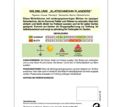 Thompson & Morgan Samen Wildblume 'Klatschmohn Flanders'