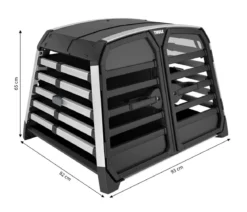 THULE® Allax Double M Compact Hundetransportbox, ca. B93/H65/T82-90 cm