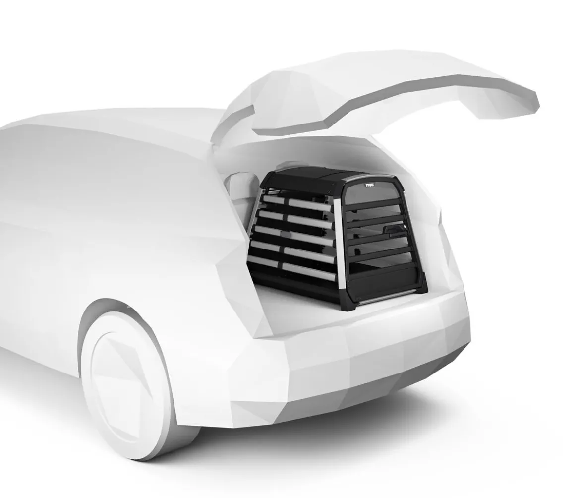 THULE® Allax L Hundetransportbox, ca. B69/H70/T93-105 cm