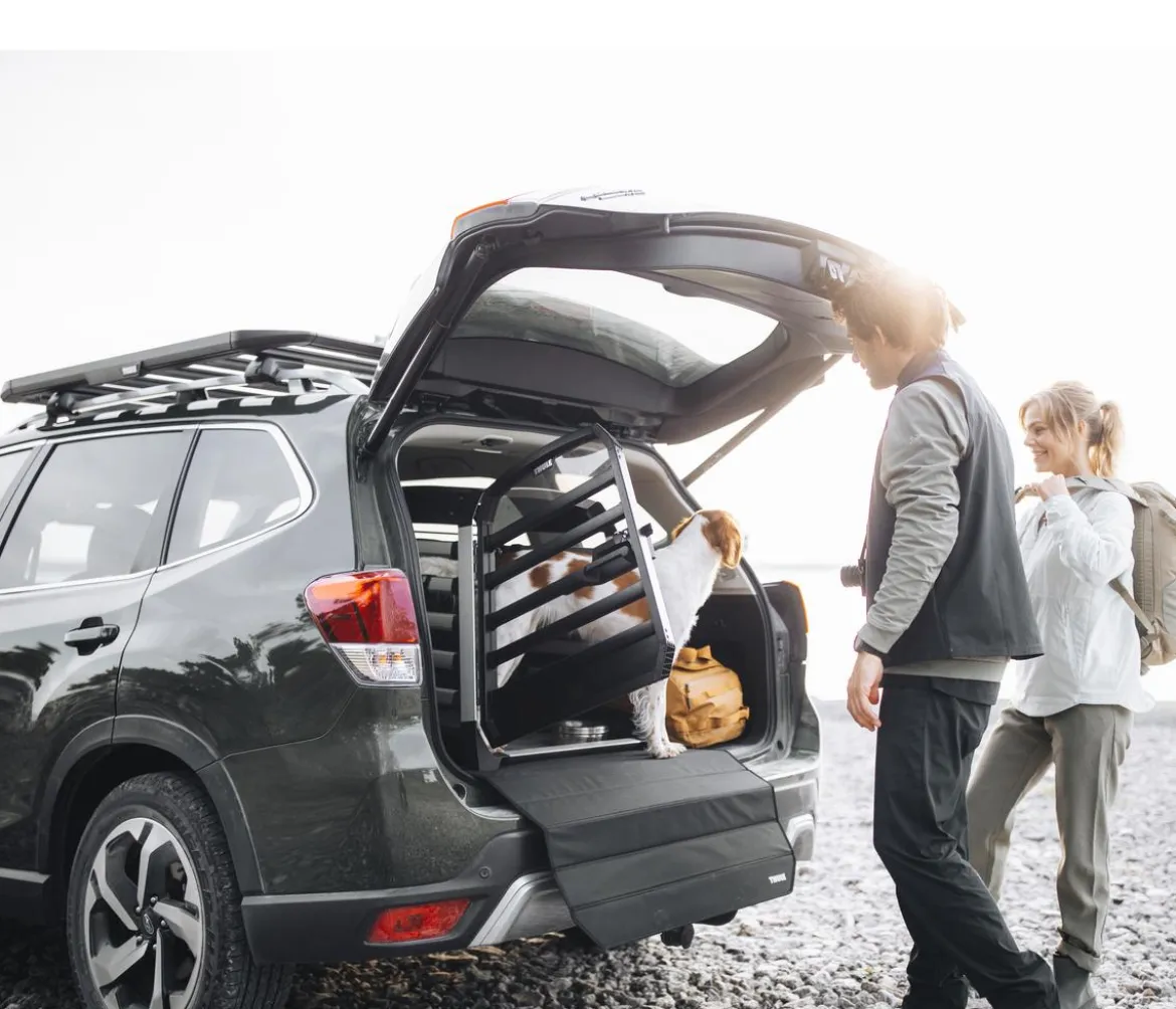 THULE® Allax M Compact Hundetransportbox, ca. B65/H65/T77-82 cm