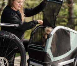 THULE® Bexey Hunde-Fahrradanhänger, Hazy Green