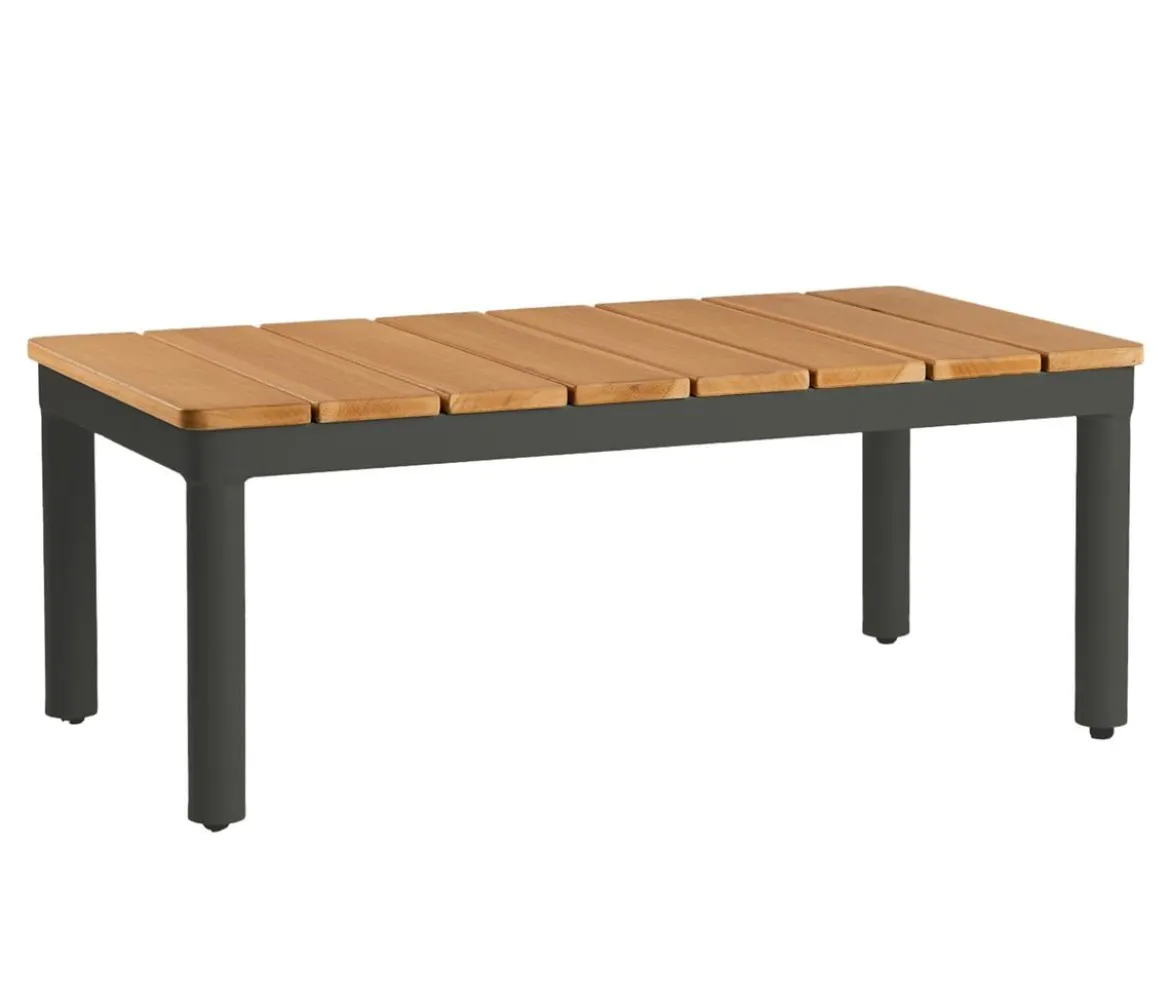 Tierra Outdoor Loungetisch Sola, ca. B76/H30/T40 cm