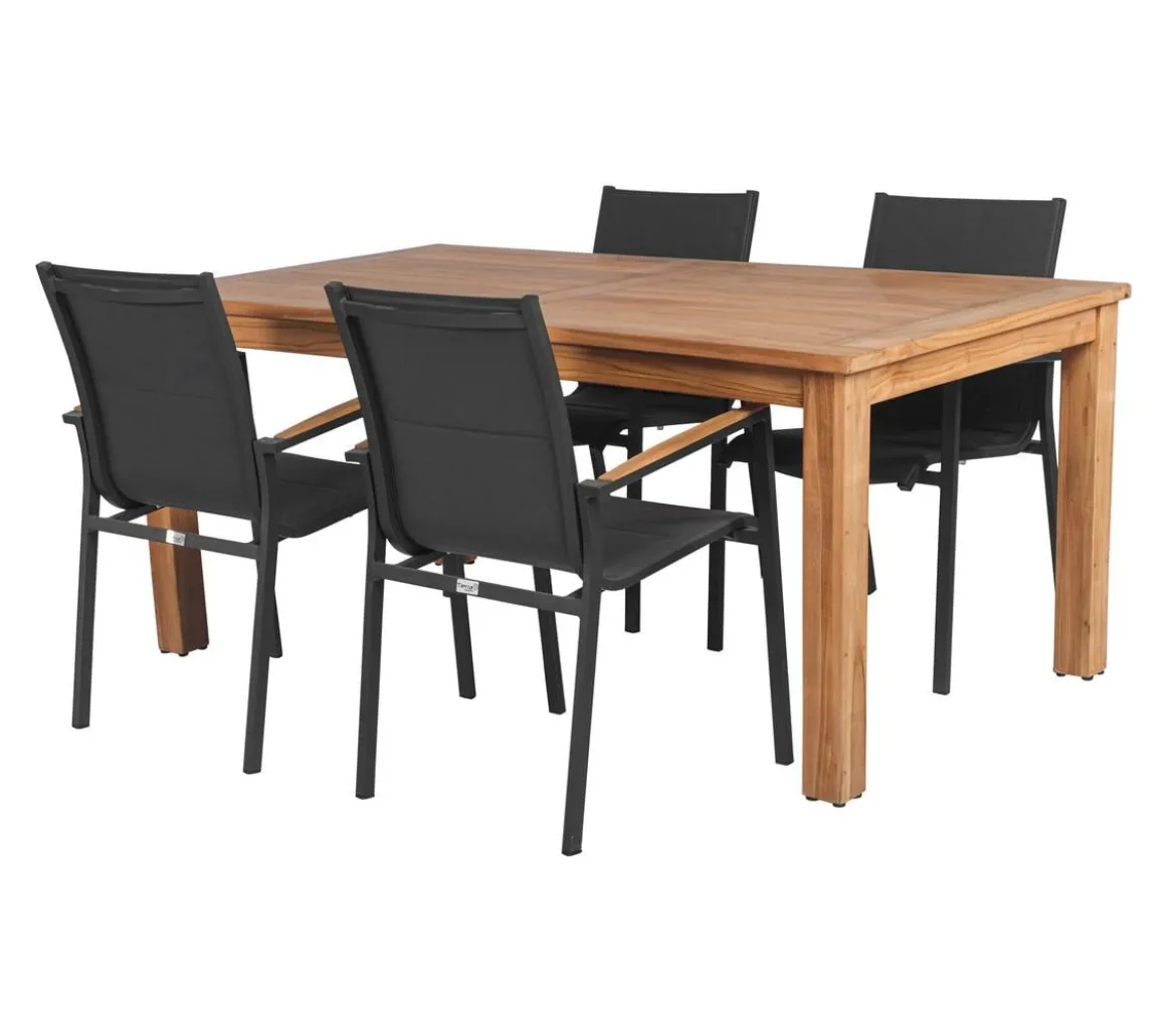 Tierra Outdoor Stapelstuhl Foxx, ca. B45/H89/T46 cm