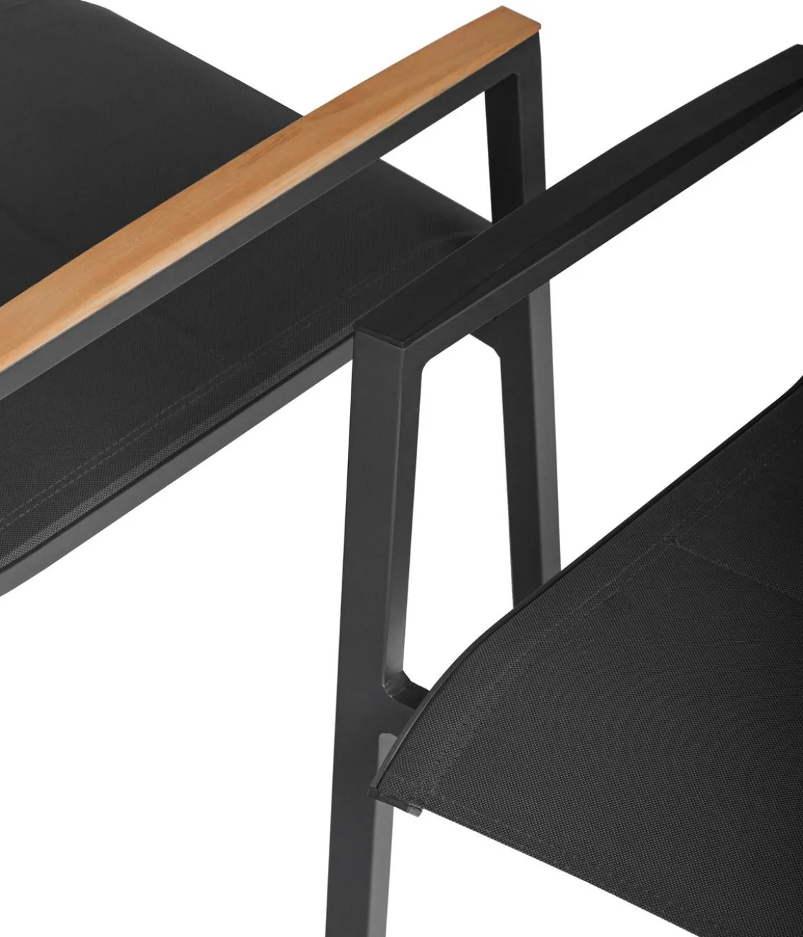 Tierra Outdoor Stapelstuhl Foxx, ca. B45/H89/T46 cm