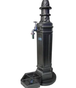 Tomco Aluminium-Gartenbrunnen Antik, ohne Wasserhahn, ca. H99 cm