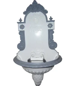 Tomco Aluminium-Wandbrunnen Wiener Bassena, ohne Hahn, ca. 87 cm