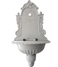 Tomco Aluminium-Wandbrunnen Wiener Bassena, ohne Hahn, ca. 87 cm