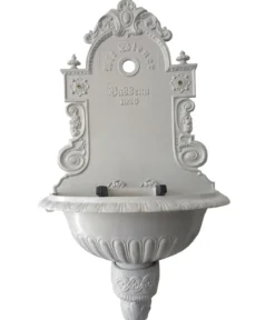 Tomco Aluminium-Wandbrunnen Wiener Bassena, ohne Hahn, ca. 87 cm