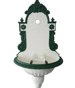 Tomco Aluminium-Wandbrunnen Wiener Bassena, ohne Hahn, ca. 87 cm