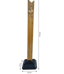 Tomco Aluminium-Wassersäule Rustikal, ca. H107 cm