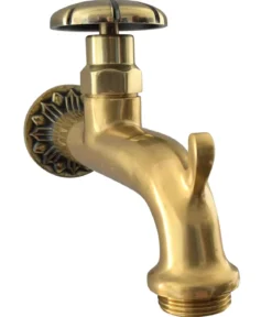 Tomco Messing-Wasserhahn mit Hebel 1/2, extra langer Schaft