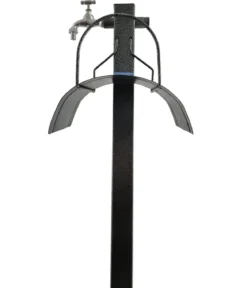 Tomco Stahl-Wassersäule Verona, mit 1/2 Hahn und Schlauchhalter