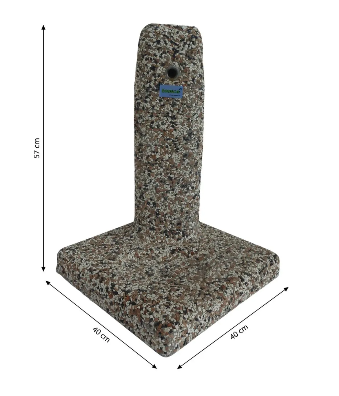 Tomco Stein-Gartenbrunnen Quercianella, ca. H57 cm