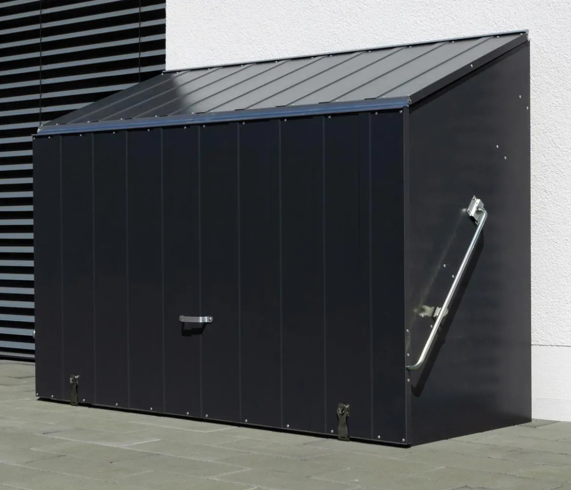 Trimetals Fahrradbox Sesame, ca. B185/H139/T76 cm