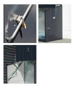 Trimetals Fahrradbox Stowaway, ca. B138/H113/T89 cm