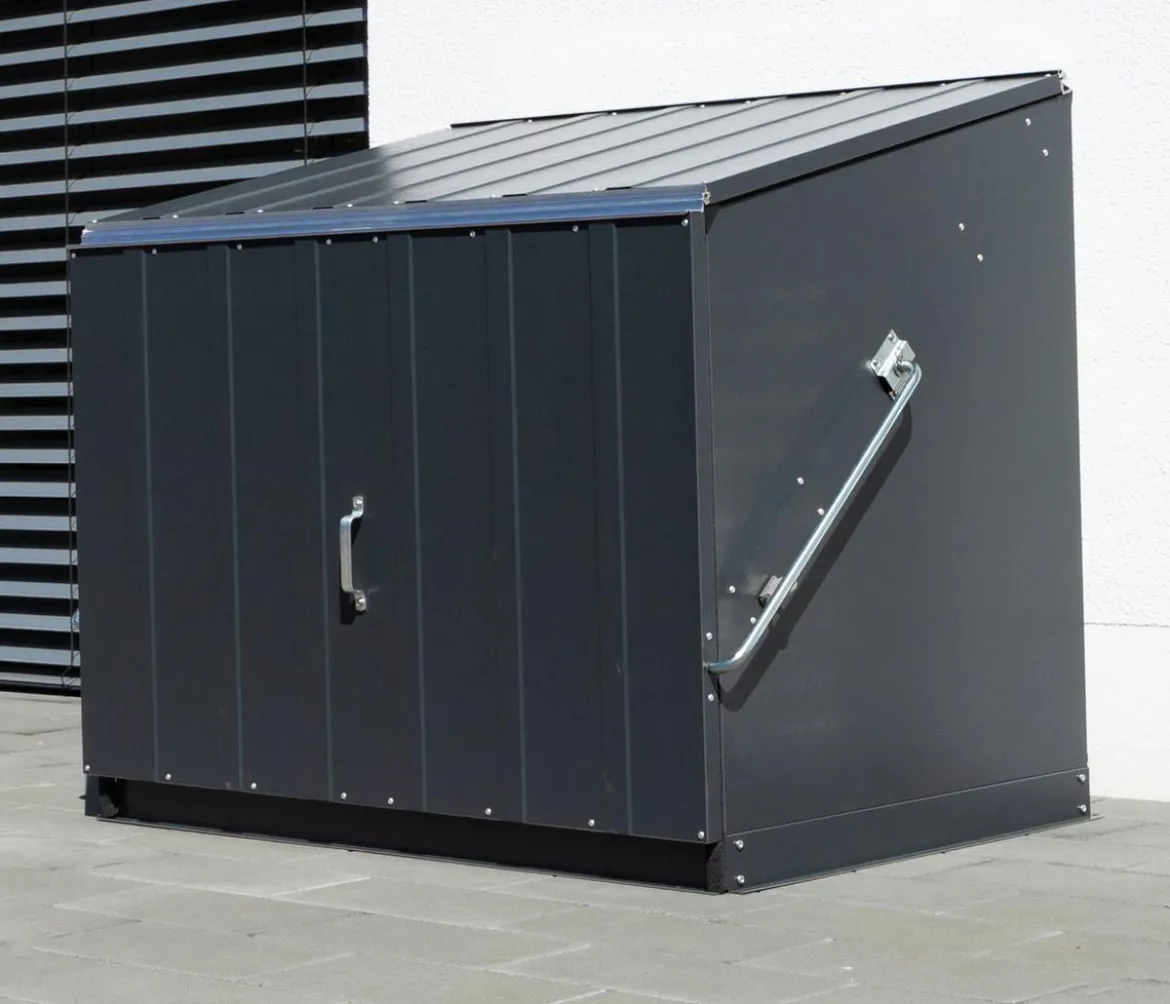Trimetals Fahrradbox Stowaway, ca. B138/H113/T89 cm