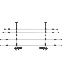 Trixie Auto-Gitter mit Kopfstützenfixierung, ca. B96-163/H34-48 cm
