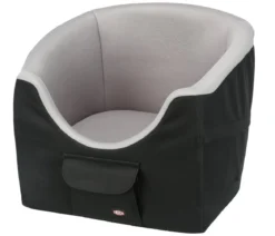 Trixie Autositz, grau/schwarz, ca. B44/H39/T40 cm