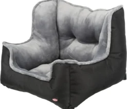 Trixie Autositz, grau/schwarz, ca. B50/H40/T50 cm