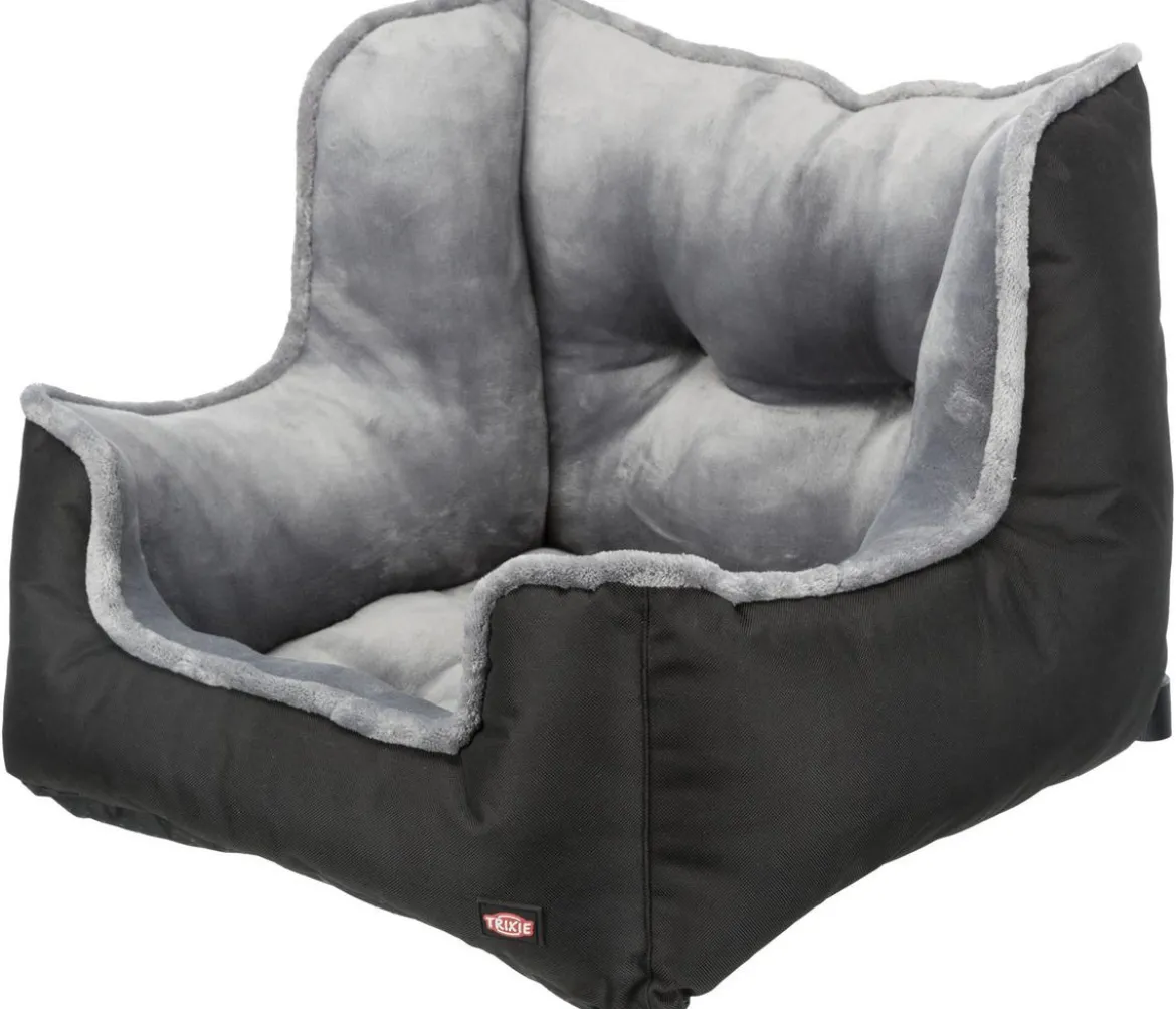 Trixie Autositz, grau/schwarz, ca. B50/H40/T50 cm