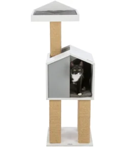 Trixie BE NORDIC Kratzbaum Jonte, grau/weiß, ca. B38/H115/T38 cm