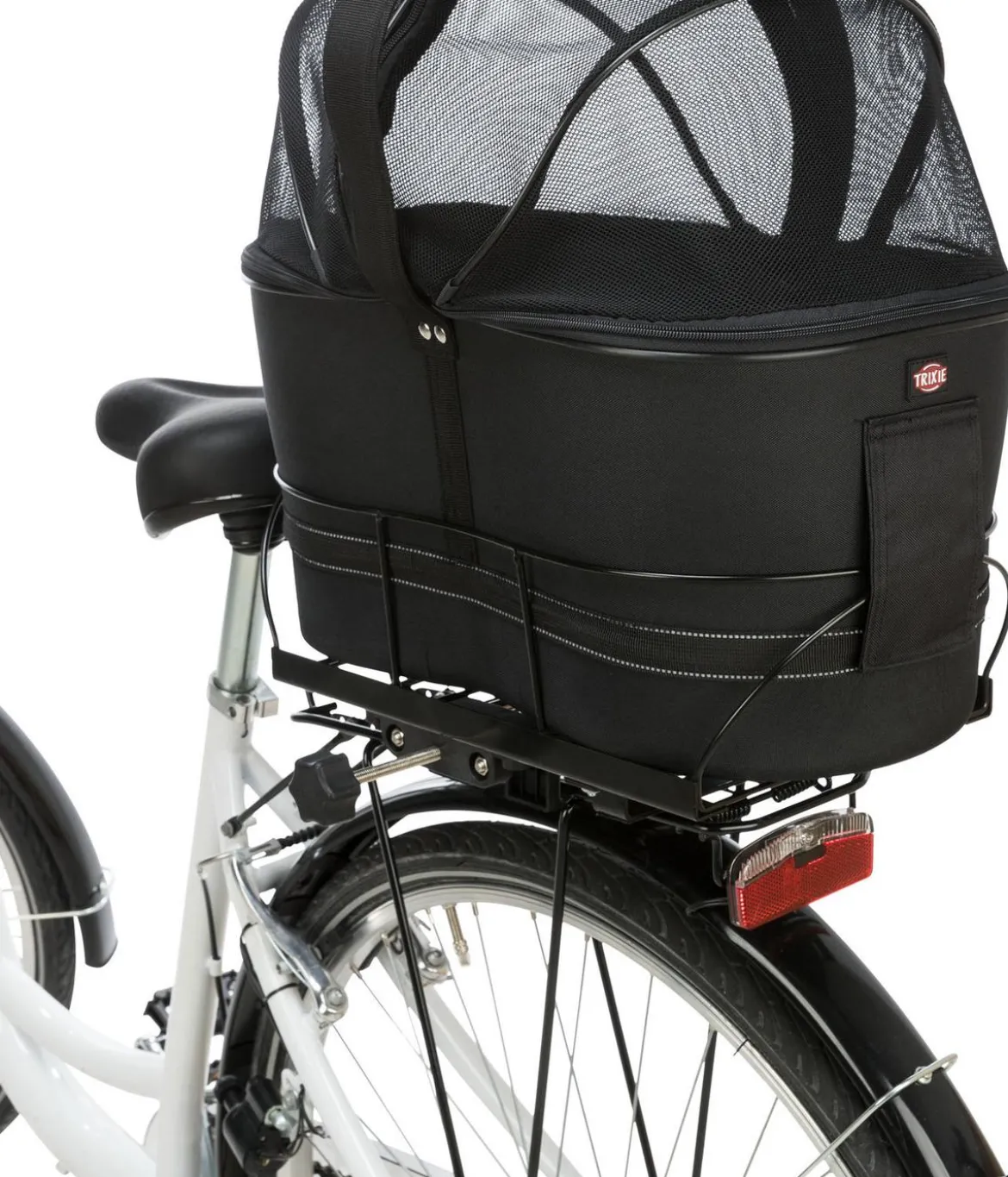 Trixie Fahrradkorb für Gepäckträger, ca. B29/H42/T48 cm