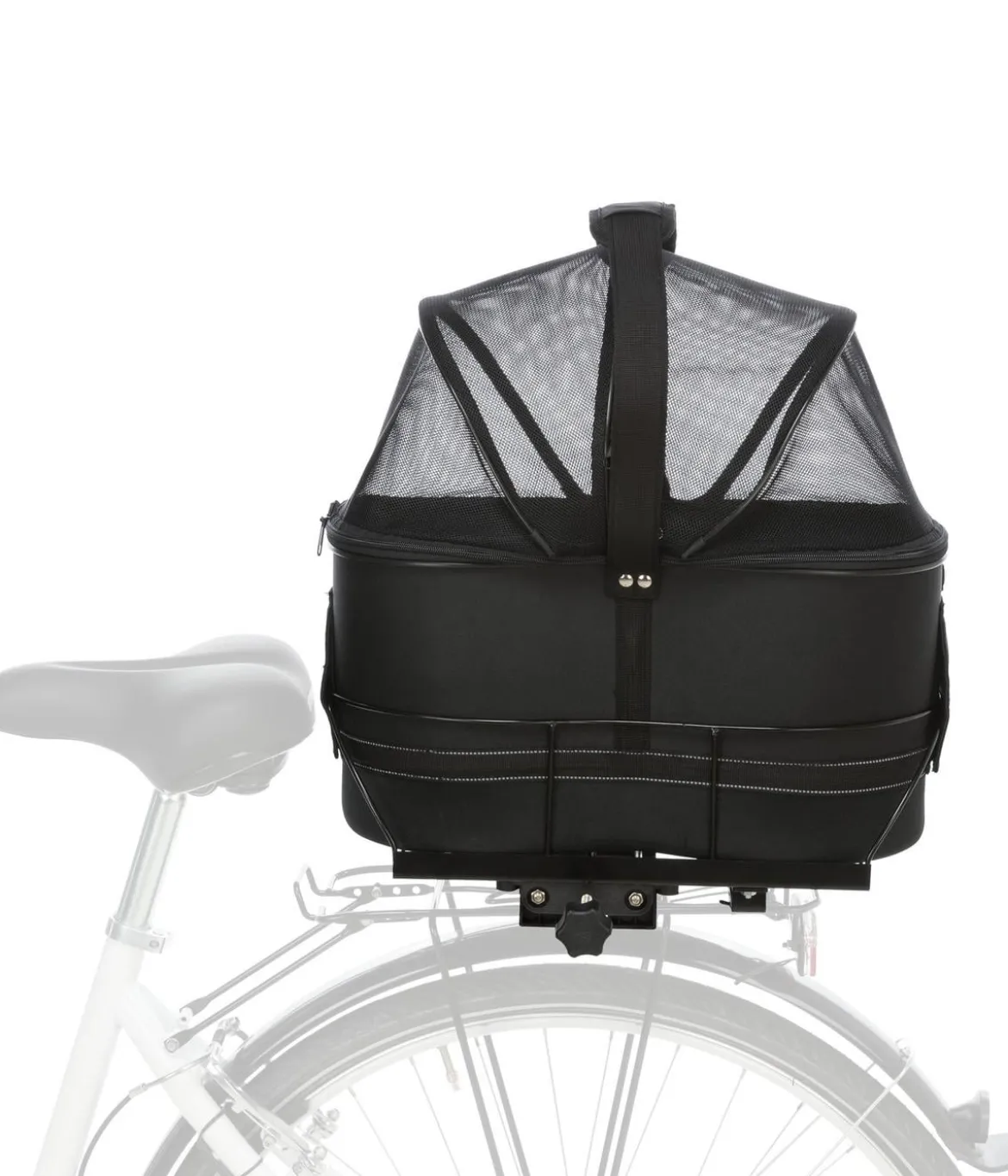 Trixie Fahrradkorb für Gepäckträger, ca. B29/H42/T48 cm