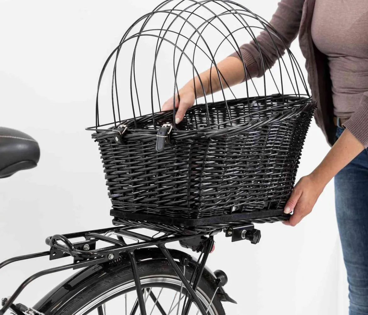 Trixie Fahrradkorb für Gepäckträger, ca. B35/H49/T55 cm