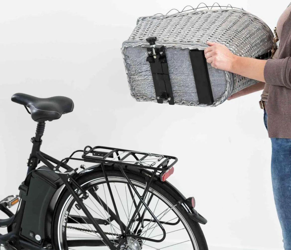 Trixie Fahrradkorb für Gepäckträger, ca. B35/H49/T55 cm