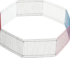 Trixie Freilaufgehege für Kleintiere, ca. B86/H24/T34 cm