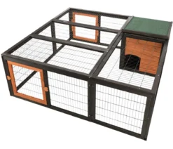 Trixie Freilaufgehege mit Abdeckung, ca. B150/H53/T150 cm