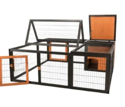 Trixie Freilaufgehege mit Abdeckung, ca. B150/H53/T150 cm