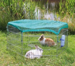 Trixie Freilaufgehege mit Netz, ca. B126/H58 cm