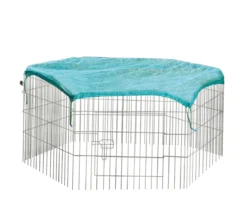 Trixie Freilaufgehege mit Netz, ca. B126/H58 cm